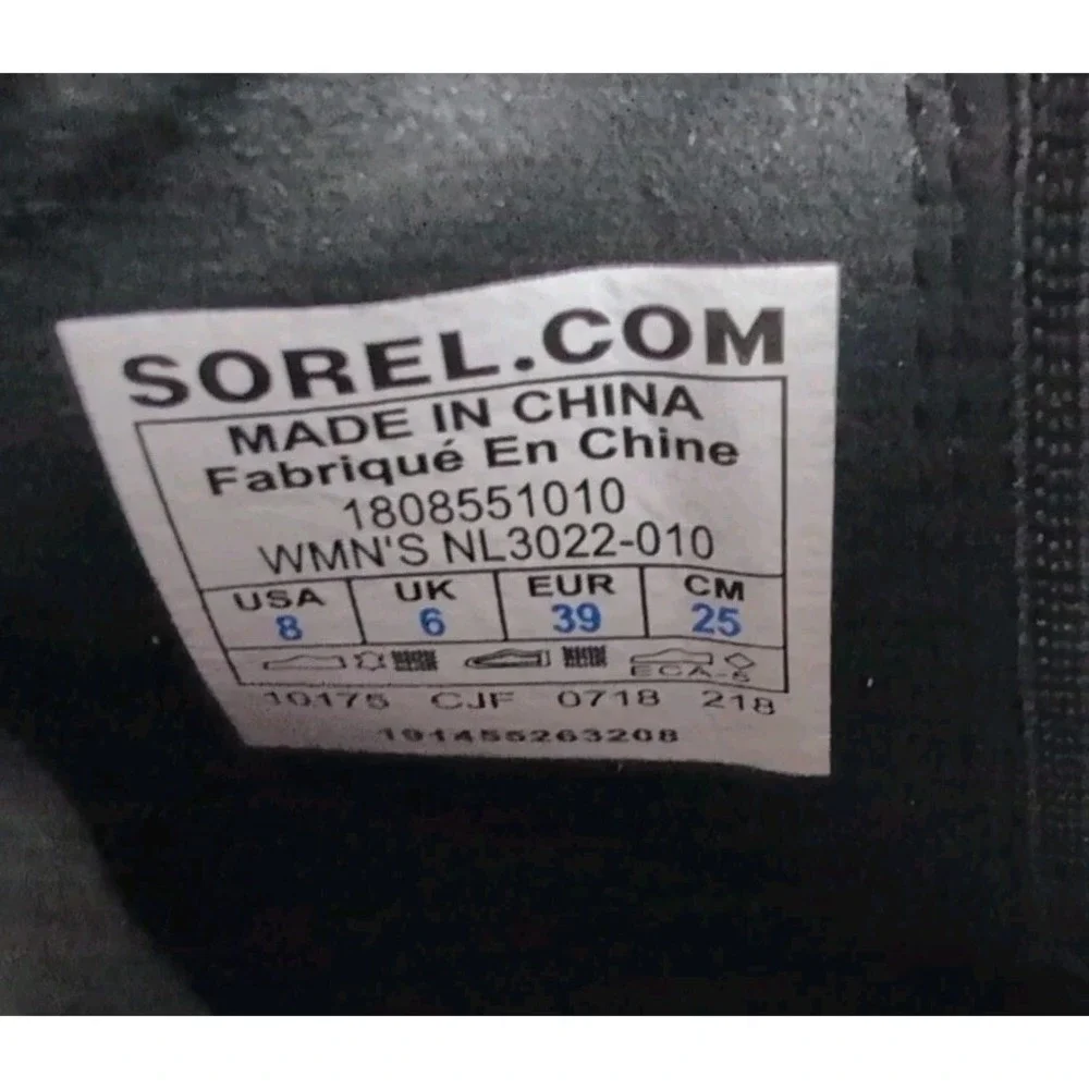 Sorel Joan Of Arctic Wedge II ‎ Chelsea Waterproof Size 8